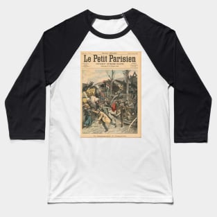 Train collision Choisy-le-Roi Paris 1900 Baseball T-Shirt